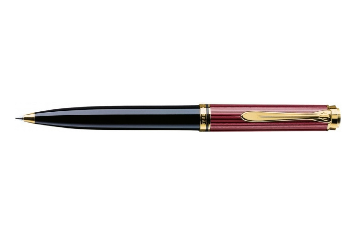 Pelikan Souverän K600 Zwart/Rood Balpen